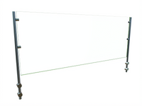 Hatco Flav-R-Shield EP7 Full-Service Pass-Over Single-Sided Food Shield, 48 Inch Wide, 1 Bay