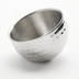 Thumbnail image #1 for American Metalcraft Hammered Double-Wall Angled Stainless Steel Sauce Cup, 5 oz