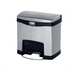 Thumbnail image #1 for Slim Jim 4-Gallon Stainless Steel Front Step Bathroom Trash Can