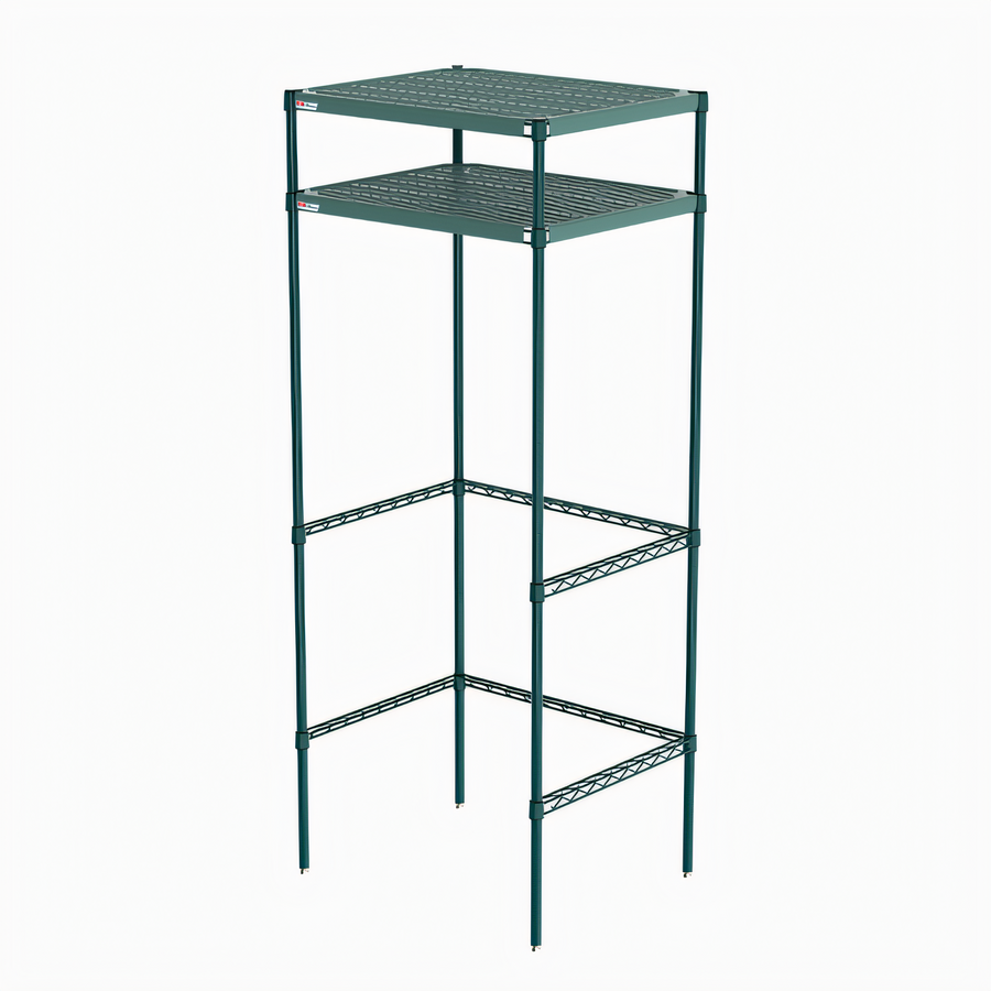 Product image #1 for Metro Super Erecta Pro 30 Inch W x 24 Inch D Food Locker and Takeout Shelf Housing Unit with 2 Overhead Shelves