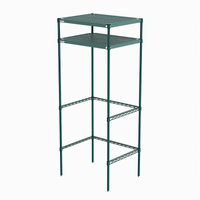 Metro Super Erecta Pro 30 Inch W x 24 Inch D Food Locker and Takeout Shelf Housing Unit with 2 Overhead Shelves