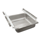 Thumbnail image #1 for John Boos DP2015-S30-X Stainless Steel Work Table Drawer for 30-Inch Deep Tables, 15 x 20 x 4-3/4 Inch, Poly Friction Slides