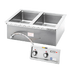 Thumbnail image #1 for Built-In Top-Mount Electric Wet/Dry 2-Pan Food Warmer Hot Well