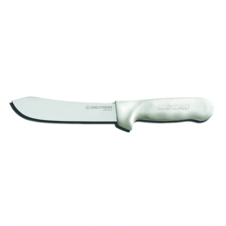 Product image #1 for Dexter Russell Sani-Safe 8-Inch Stamped Butcher Knife with White Polypropylene Handle