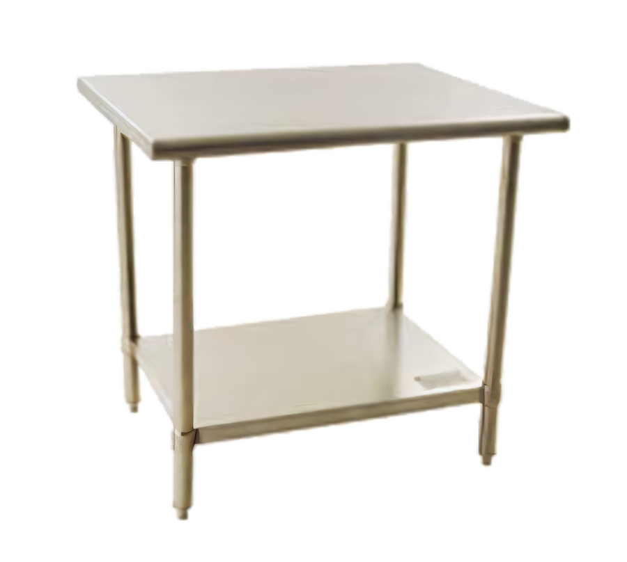 Product image #1 for Eagle Group BlendPort EL Series Flat Top Stainless Steel Work Table with Undershelf, 60 x 30 Inches