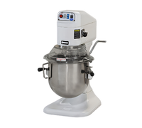 Globe 8 Qt Countertop Planetary Mixer with 3 Fixed Speeds and Digital Timer