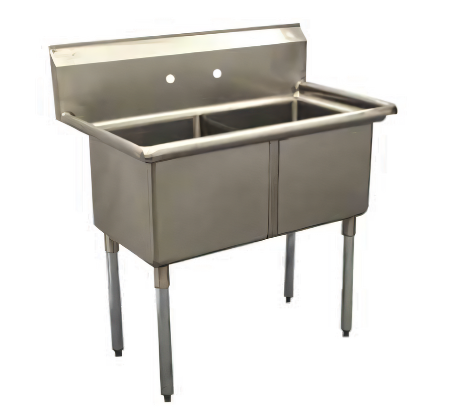 Product image #1 for Serv-Ware E2CWP1818 Compartment Sinks