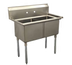 Thumbnail image #1 for Serv-Ware E2CWP1818 Compartment Sinks