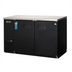 Thumbnail image #1 for Everest Refrigeration EBB59 Two-Section Back Bar Refrigerator, 57-3/4-Inch Wide, 20 Cu. Ft., Stainless Steel Countertop, Black Vinyl Exterior