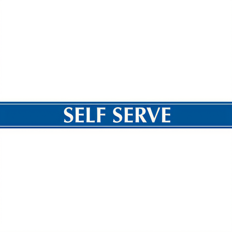 Product image #1 for Beverage-Air Self-Serve Sign/Menu Accessory for MMR/MMF23