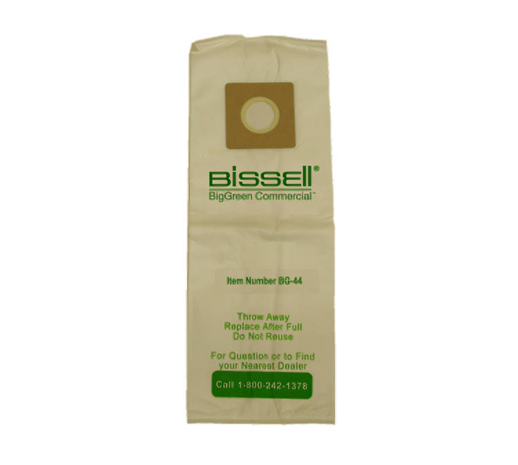 Product image #1 for Bissell Big Green Commercial Disposable High-Filtration Filter Bags for 2038342, Pack of 4