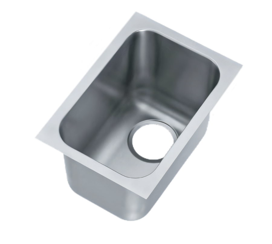 Product image #1 for Vollrath 1-Compartment Weld-In / Undermount Stainless Steel Sink, 14 x 9 x 9-3/4 Inch Bowl