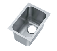 Vollrath 1-Compartment Weld-In / Undermount Stainless Steel Sink, 14 x 9 x 9-3/4 Inch Bowl
