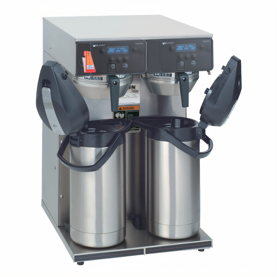 Product image #1 for BUNN AXIOM Twin APS Automatic Fill Airpot Coffee Brewer, 15 Gallons Per Hour, Dual Brew Heads