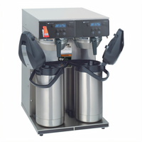 BUNN AXIOM Twin APS Automatic Fill Airpot Coffee Brewer, 15 Gallons Per Hour, Dual Brew Heads