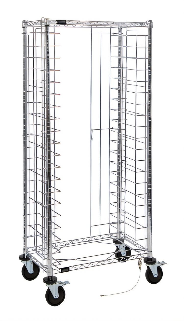 Product image #1 for Quantum Full-Size Conductive Side-Loading Mobile Tray Cart, 20-Tray Capacity