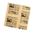 Thumbnail image #1 for American Metalcraft 10-Inch Square Natural Newspaper Fry & Basket Paper Liners, 1,000/Pack