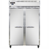Thumbnail image #1 for Continental Refrigerator 2FSN 2-Section Shallow Depth Reach-In Freezer with Solid Doors