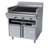 Thumbnail image #1 for Garland Cuisine Series 36-Inch Heavy-Duty Gas Briquette Char-Broiler Range with Adjustable Grates and Open Cabinet Base