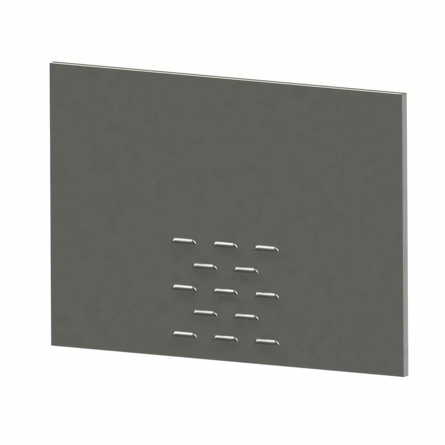 Product image #1 for John Boos Louvered Door Accessory for Work Tables, Up to 12 Louvers Per Door
