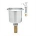 Thumbnail image #1 for T&S Brass Drop-In Dipper Well Faucet with Drain, Stainless Steel Bowl, and Removable Overflow Cup