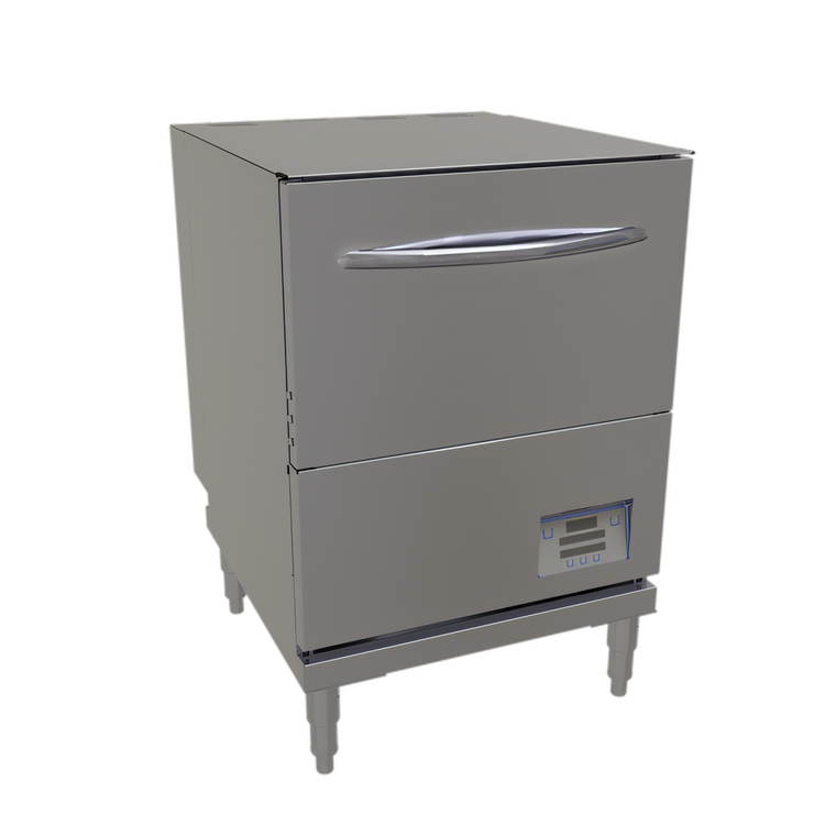 Product image #1 for Glastender GD24HT 24-Inch High-Temperature Door-Type Underbar Glasswasher with Built-In Booster