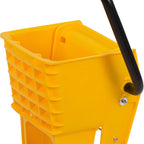 Thumbnail image #1 for CFS Brands 36908W04 Commercial Side-Press Mop Bucket Wringer for 26 and 35 Quart Buckets, Yellow