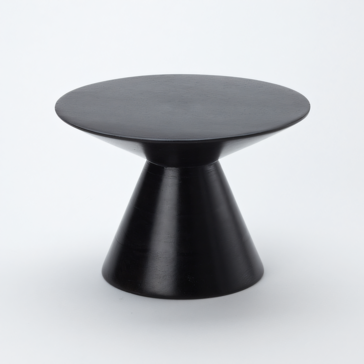 Product image #1 for Upton Collection Round Wood Buffet Pedestal, 9-Inch Diameter x 6-1/4-Inch H, Espresso