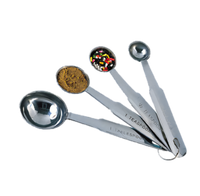 American Metalcraft 4-Piece Stainless Steel Measuring Spoon Set