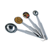Thumbnail image #1 for American Metalcraft 4-Piece Stainless Steel Measuring Spoon Set