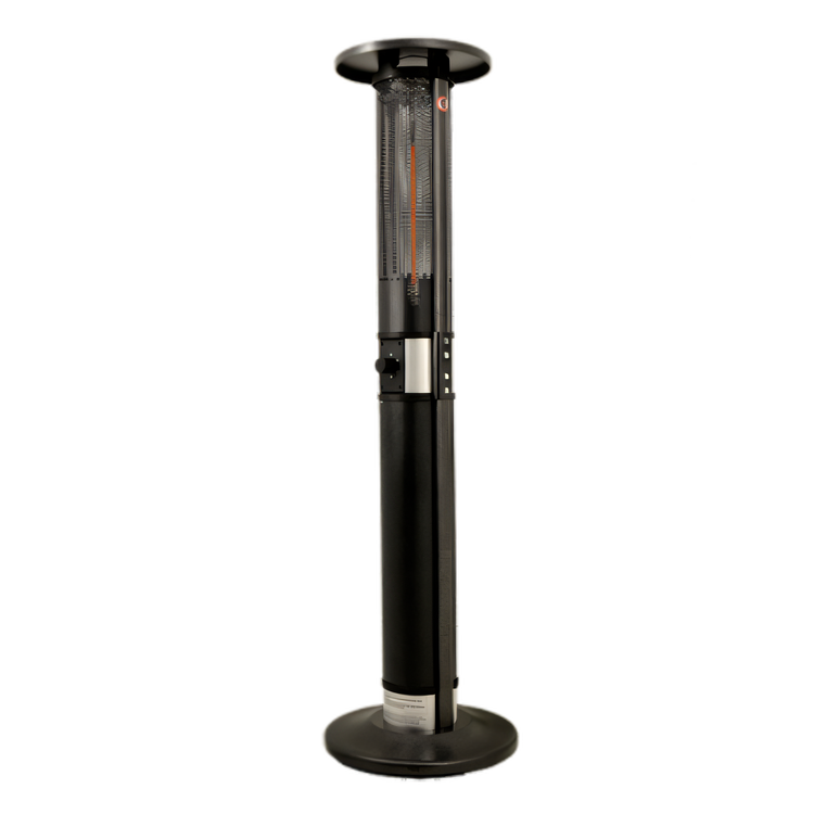 Product image #1 for Freestanding Electric Carbon Fiber Patio Heater with 360° Tip-Over Safety Switch