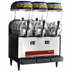Thumbnail image #1 for Adcraft Triple 3-Gallon Bowl Frozen Granita/Slush Machine, Black/Stainless Steel
