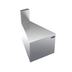Thumbnail image #1 for Krowne Royal Series 30° Front Corner Underbar Angle Filler, Flat Top, 24-Inch Deep, Stainless Steel