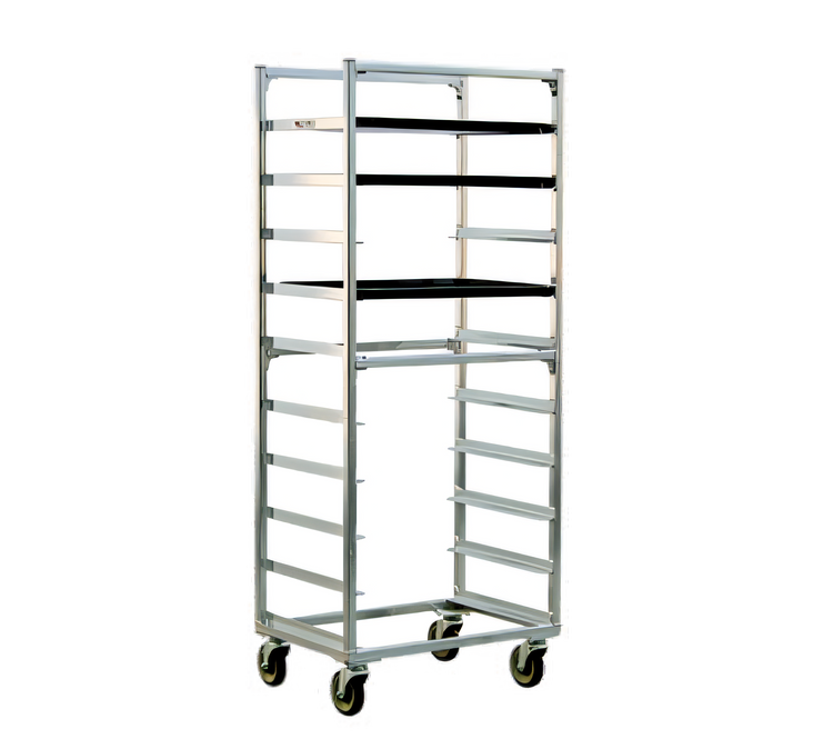 Product image #1 for New Age Full-Height Mobile Aluminum Bun Pan Rack, 10 Pan Capacity