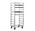 Thumbnail image #1 for New Age Full-Height Mobile Aluminum Bun Pan Rack, 10 Pan Capacity
