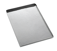 American Metalcraft HMST12 Heavy-Duty Rectangular Stainless Steel Hammered Serving Tray