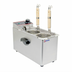 Thumbnail image #1 for Omcan USA Countertop Electric Pasta Cooker, 4L Single Tank, 120V, with 2 Baskets