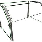 Thumbnail image #1 for Hatco Flav-R-Shield™ ES29-36 Single-Sided Self-Service Glass Food Shield, 36-Inch, Heat-Tempered Glass, Stainless Steel Posts