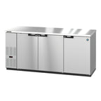 Thumbnail image #1 for Hoshizaki BB80-S 80-Inch 3-Door Stainless Steel Back Bar Refrigerator, 28.74 Cu. Ft., Self-Contained
