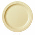 Thumbnail image #2 for Cambro Camwear® 8-1/4 Inch Round Narrow Rim Polycarbonate Plate, Beige
