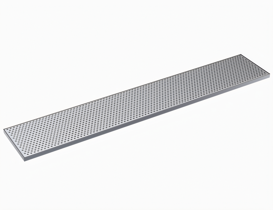 Product image #1 for Krowne 45-Inch x 8-Inch Brushed Stainless Steel Drip Tray