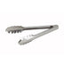 Thumbnail image #1 for Winco 9-Inch Heavyweight Stainless Steel Utility Tongs with Coiled Spring and Scalloped Edge