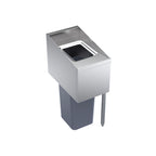 Thumbnail image #1 for Krowne Royal Series KR24-T14R Underbar Trash Station, Stainless Steel, 14"W x 24"D, Right-Side Legs