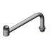 Thumbnail image #1 for T&S Brass Big-Flo 12 Inch Double Joint Faucet Nozzle, Back Section, Chrome-Plated Brass