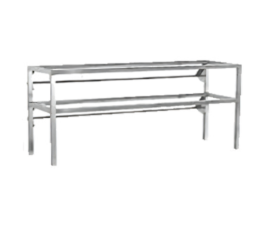 Product image #1 for Randell 96-Inch Double-Tier Food Bar Overshelf with 6-Inch Adjustable Sneeze Guard