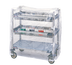Thumbnail image #1 for MetroMax i Clear Vinyl Cart Cover with Velcro Fastener for Queen Mary and Banquet Carts