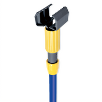 Tough Jaws Jaw Release Wet Mop Handle, Blue Fiberglass, 1 x 60 Inches