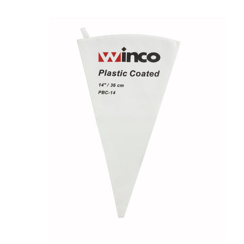 Product image #1 for Winco 14-Inch Cotton Pastry Bag with Polyurethane-Coated Interior