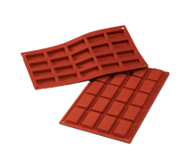 Silikomart Mini-Financier Silicone Baking Mold, 20-Cavity