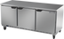 Thumbnail image #1 for Beverage-Air 72-Inch Three-Section Worktop Refrigerator with Flat Top and Solid Doors
